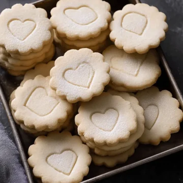 Vanilla Shortbread Cookies