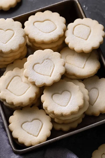 Vanilla Shortbread Cookies