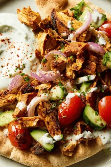 Chicken Shawarma Sheet-Pan Dinner