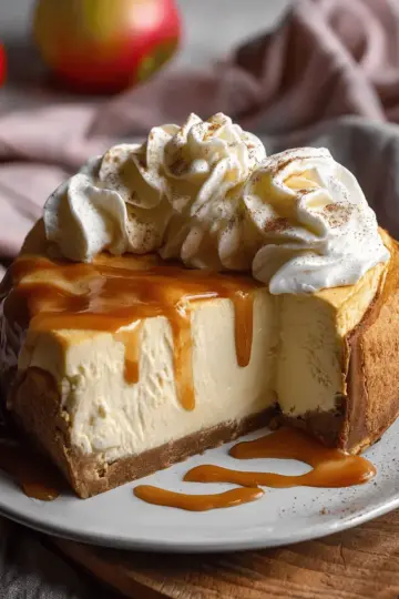 Apple Cider Cheesecake