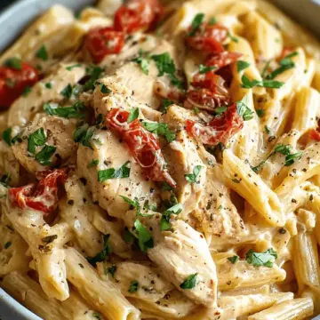 Crock Pot Creamy Cajun Chicken Pasta