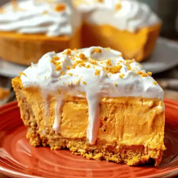 No-Bake Pumpkin Cheesecake