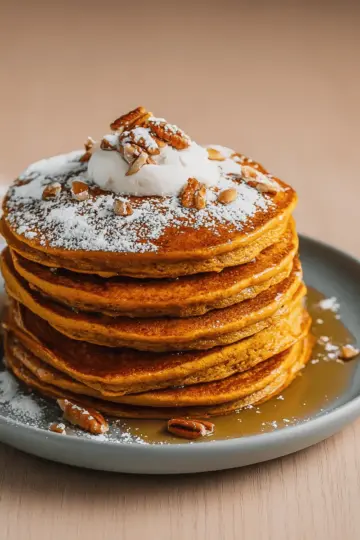 Fluffy Pumpkin Pancake Recipe