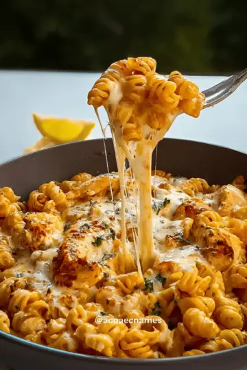 cheesy chicken pasta