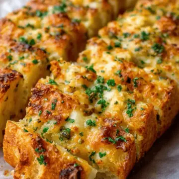 Cheesy Roasted Garlic Bread
