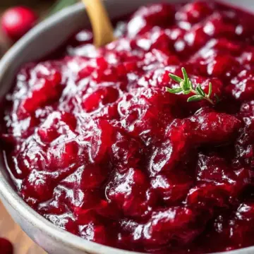 Best Homemade Cranberry Sauce