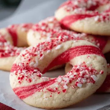 Candy Cane Cookies