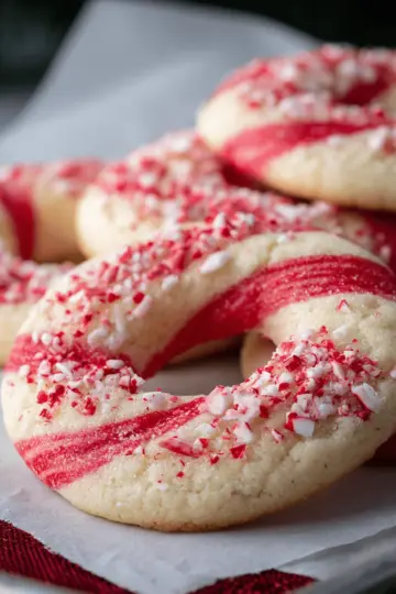 Candy Cane Cookies