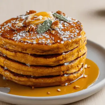 Fluffy Pumpkin Pancake Recipe