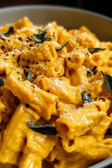 Creamy Parmesan Pumpkin Pasta