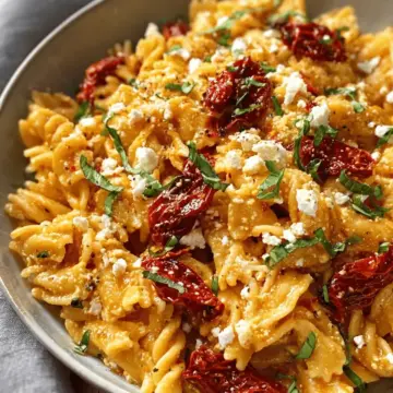 Sun-Dried Tomato Feta Pasta