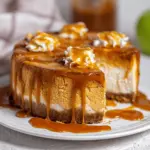Caramel Apple Spice Cheesecake