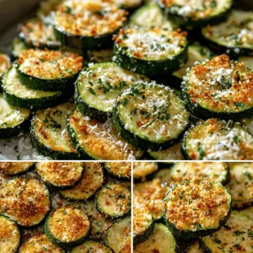 Crispy Baked Parmesan Zucchini Recipe