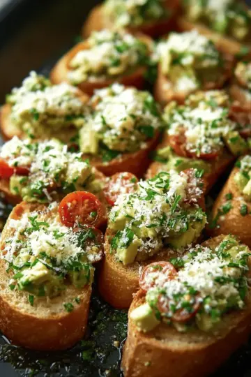 Avocado Bruschetta
