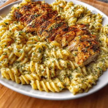 Creamy Garlic Parmesan Chicken Pasta