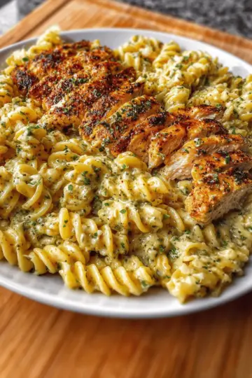Creamy Garlic Parmesan Chicken Pasta