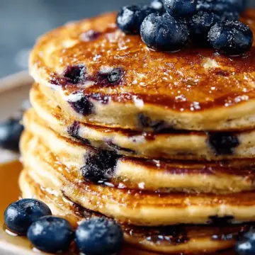 Blueberry Pancakes So Fluffy They Will Change Your Mornings