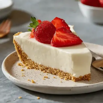 5-Ingredient No-Bake Cheesecake