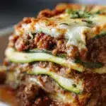 Keto-Friendly Zucchini Lasagna