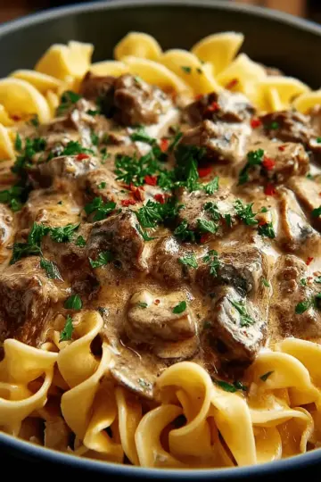 Beef Stroganoff