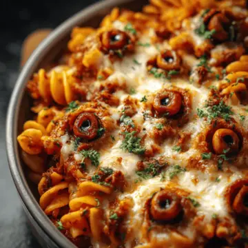 Eyeball Pasta Bake