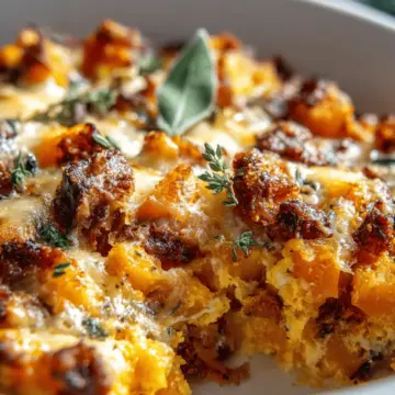 Butternut Squash Casserole