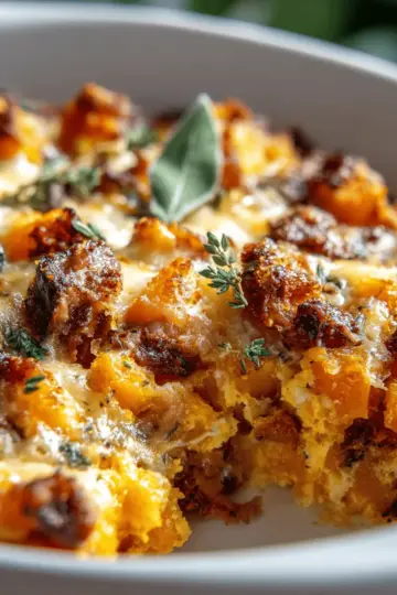 Butternut Squash Casserole