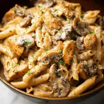 Chicken Marsala Pasta