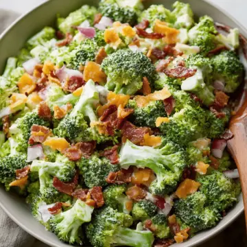 Bacon Ranch Broccoli Salad