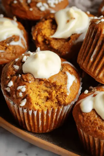 Pumpkin Cream Cheese Muffins