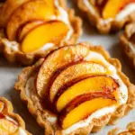 Peach and Cream Cheese Mini Tarts