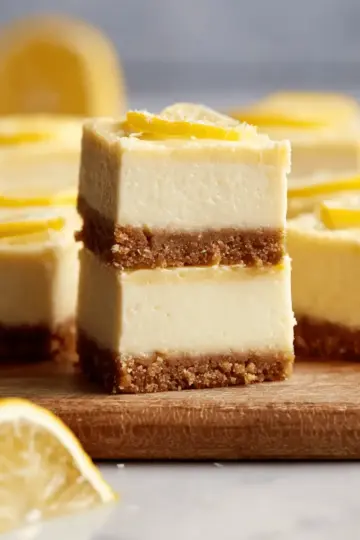 Easy Lemon Cheesecake Bars