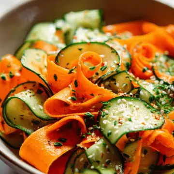 Cucumber and Carrot Salad