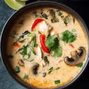 Best Ever Tom Kha Gai Soup (Thai Coconut Chicken Soup)