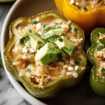 Crockpot Stuffed Peppers