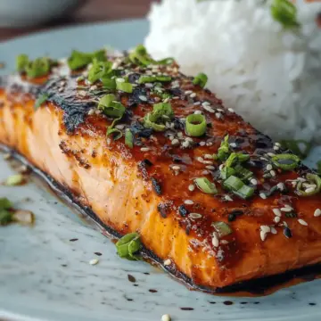 Orange Teriyaki Salmon