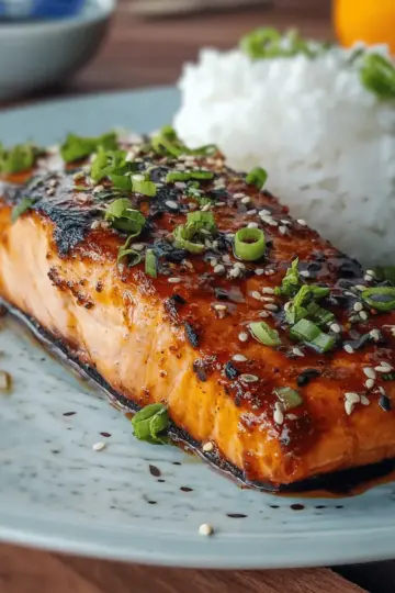 Orange Teriyaki Salmon