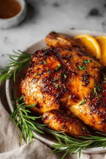 Honey Orange Roasted Chicken Recipe