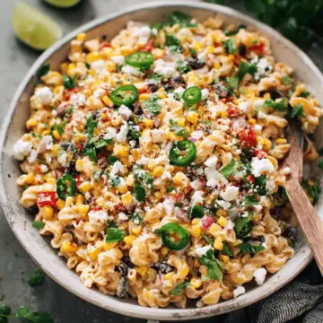 Mexican Street Corn Pasta Salad