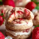 Strawberry Cheesecake Cookies