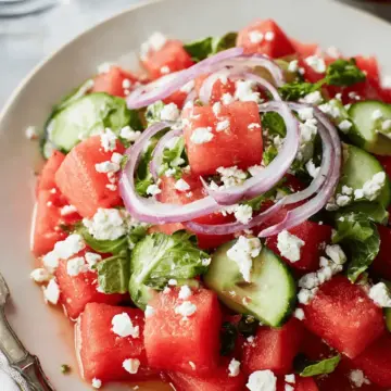 Watermelon Salad with Feta