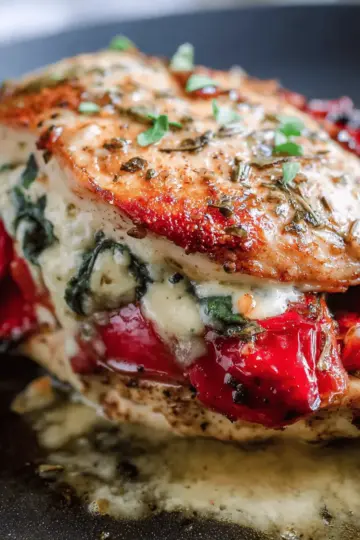 Tuscan Stuffed Chicken