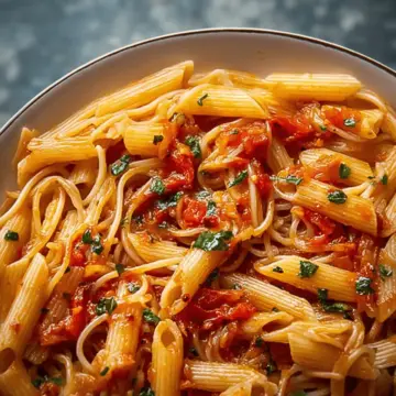 Tomato and Garlic Pasta