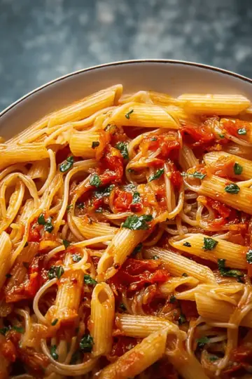 Tomato and Garlic Pasta
