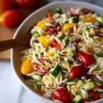 Rainbow Orzo Salad