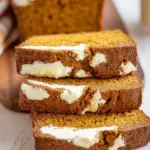Cream Cheese-Filled Pumpkin Bread