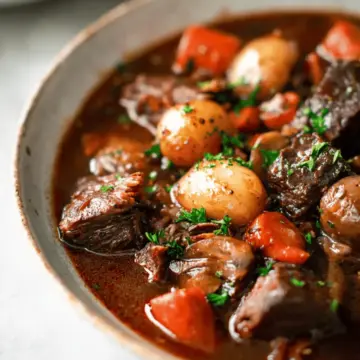 Secret Ingredient Beef Bourguignon