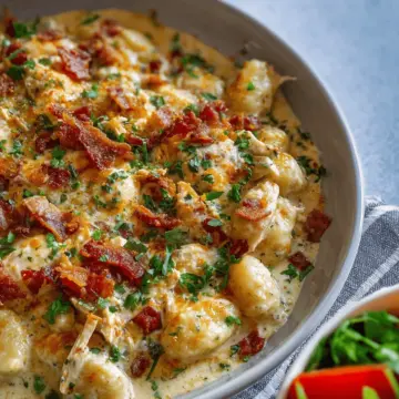 Creamy Crack Chicken Gnocchi