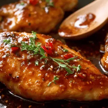 Honey Garlic Chicken Breast