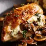 Mushroom-Stuffed Chicken Breast